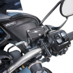 Thrashin Supply Twice-Cut Black Front Brake Master Cylinder Cover (TSC-3178-4)