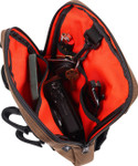 Thrashin Supply Slim Brown Handlebar Bag (THB-0032)