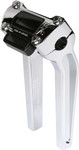 Thrashin Supply 9.5" Pullback Chrome Handlebar Riser w/Gauge Cutout (TSC-9500-3)