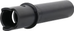 Thrashin Supply 1" Smooth Black Throttle Tube (TSC-2805-1)