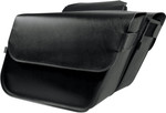 Wille & Max Raptor Series Large Slant Motorcycle Saddlebags (58803-00)