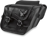 Wille & Max Black Magic Series Compact Slant Saddlebags (58708-20)