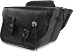 Wille & Max Deluxe Series Large Slant Saddlebags (58718-00)