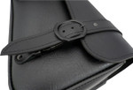 Wille & Max Black Jack Left Side 4.0L Swingarm Bag w/Black Buckle (59919-00)