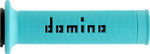 Domino MotoGP Handlebar Grips | Cyan/Black | Twist Throttle (A01041C4080B7-0)