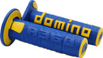 Domino A360 Handlebar Grips | Blue/Yellow | MX Twist Throttle (A36041C4847A7-0)