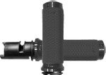 Avon Memory Foam Medium Black Grips w/Throttle by Wire (MF-63A-ANO-F24)