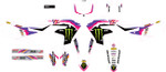 D'Cor Visuals '93 YZ Retro Star Monster Energy Complete Graphics Kit (20-50-605)