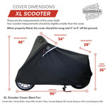 Dowco Guardian WeatherAll Plus Scooter XL Black Cover (50039-00)