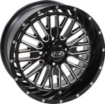 ITP Momentum Wheel | Black w/Milled Accents | 15x7 | 4x110 | 4+3 (1522737731B)