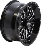 ITP Momentum Wheel | Black w/Milled Accents | 15x7 | 4x110 | 4+3 (1522737731B)