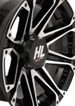 High Lifter HL3 Gloss Black w/Machined Wheel 14x7 (14HL03-1137)