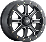 ITP Inertia Front/Rear Black Wheel 15x7 (1522527727B)