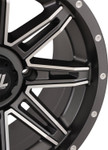 High Lifter HL22 Gloss Black w/Machined Wheel 14x7 (14HL22-1137)