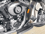 Covingtons Finned Black Brake Pedal (C1042-B)