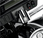 Covingtons Finned Black Ignition Switch Cover (C1246-B)