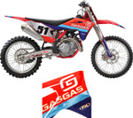Factory Effex Candy Chrome Gas Gas Trim Graphics Kit (27-51702)