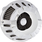 Arlen Ness Deep Cut Inverted Series Chrome Air Cleaner (600-228)