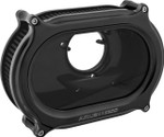 Arlen Ness Method Oval Stage 2 All Black Air Cleaner (600-250)