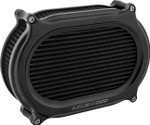 Arlen Ness Stage 2 Oval All Black Air Cleaner (600-206)