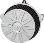 Arlen Ness 10 Gauge Stage 1 Big Sucker Chorme Air Cleaner (600-306)