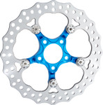 Arlen Ness 11.8" Spider Blue Rear Brake Rotor (300-063)