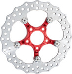 Arlen Ness 11.5" Spider Red Brake Rotor (300-068)