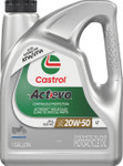 Castrol 20W-50 Act Evo Semi-Synthetic 4T Engine Oil 1 Gal (15D7D1)