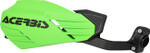 Acerbis Moto-X Green/Black Handguards (2985881089)