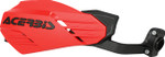 Acerbis Moto-X Red/Black Handguards (2985881018)
