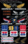 D'Cor Visuals Honda Retro Decal Sheet (40-10-103)