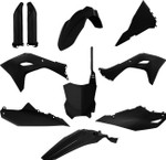 Polisport Black Standard Plastic Body Kit (91362)