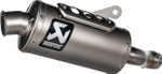 Akrapovic Titanium Straight Can Slip-On Line Muffler (S-T4SO1-HDT)