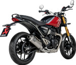 Akrapovic Titanium Straight Can Slip-On Line Muffler (S-T4SO1-HDT)