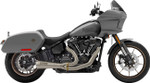 Bassani Road Rage II Short Ripper 2-into-1 Stainless Exhaust System (1S74SSE)