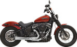 Bassani Road Rage III 2-into-1 Chrome Exhaust System (1S72RE)