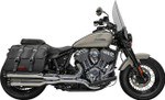 Bassani 4" Chrome Slip-On Mufflers (8CH17)