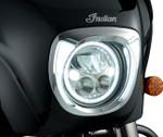 Ciro Fang Chrome Headlight Beze (46205)
