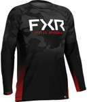 FXR Derby Camo Air UPF Mens Long Sleeve Jersey