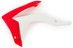 Factory Effex Red/White Front Plate Plastic Shroud Kit (11-71332)