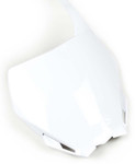 Factory Effex Cycra White Plastic Front Number Plate (12-73240)