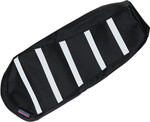 Parts Unlimited Gripper Black/White Seat Cover (0821-2890)