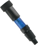 Parts Unlimited Straight Blue Flashing Spark Plug Cap (DS-305011)