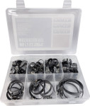 Parts Unlimited Assorted Hose Clamp Kit (60-Pieces) (2402-0279)