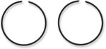 Parts Unlimited 66.35mm Piston Ring Set (0912-0062)