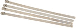 Cycle Performance 8" Stainless Ladder Exhaust Wrap Clamps (4-Pack) (CPP/9076)