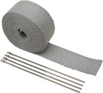 Cycle Performance 2" x 25' Silver Fiberglass Exhaust Wrap Kit (CPP/9056)