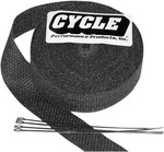 Cycle Performance 2" x 25' Black Fiberglass Exhaust Wrap Kit (CPP/9042)