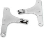 Cycle Visions Chrome Sissy Bar Side Plates (CV-8075)