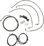 LA Choppers Stainless Complete PnP Cable Kit for 12"-14" Bars (LA-8055KT3-13)